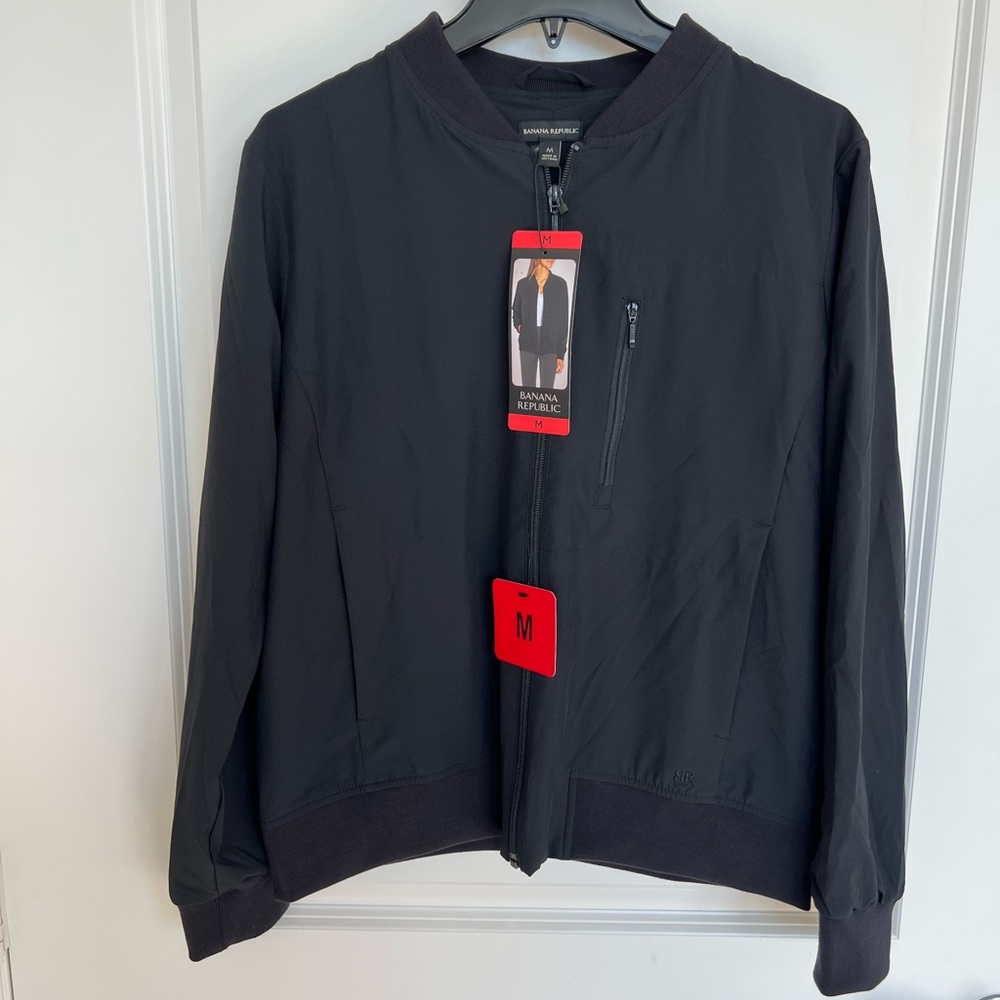 ❤️New Banana Republic jacket size M color Black - Picture 5 of 8
